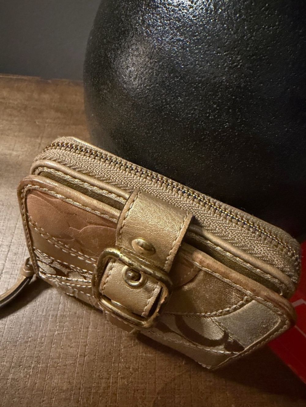 Coach Patchwork Bifold Wallet - Picture 4 of 14